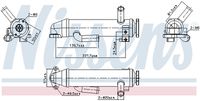 ESEN SKV 14SKV194 - Elemento enfriador, reciclaje gases escape