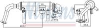 CASCO CRG74017AS - Elemento enfriador, reciclaje gases escape - Brand New HQ