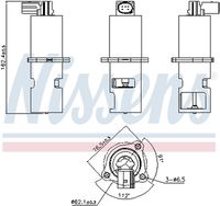 NISSENS 98154 - Válvula EGR