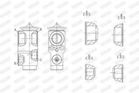 WALKER WEX00067 - Válvula de expansión, aire acondicionado
