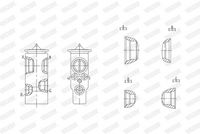 WALKER WEX00073 - Válvula de expansión, aire acondicionado