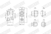 WALKER WEX00005 - Válvula de expansión, aire acondicionado