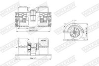 WALKER WBL01473 - Ventilador habitáculo