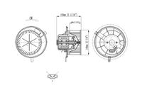 WALKER WBL01411 - Ventilador habitáculo