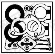 WALKER 85037 - Juego de montaje, silenciador