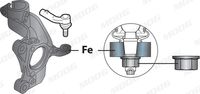 MOOG VO-ES-1868 - Rótula barra de acoplamiento