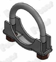 FONOS 2258 - Pieza de fijación, sistema de escape