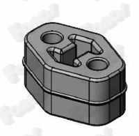 FONOS 86538 - Soporte, sistema de escape