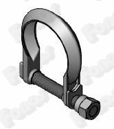 FONOS 80439 - Pieza de fijación, sistema de escape