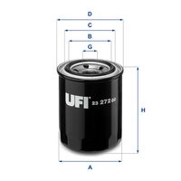 UFI 2327200 - Filtro de aceite