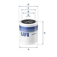UFI 2346700 - Filtro de aceite