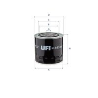 UFI 2365300 - Filtro de aceite