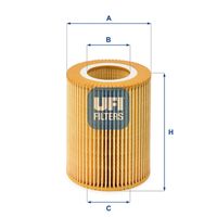 UFI 2500400 - Filtro de aceite
