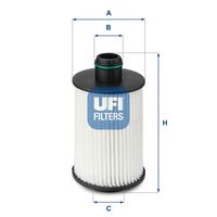 UFI 2508800 - Filtro de aceite