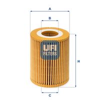 UFI 2508500 - Filtro de aceite