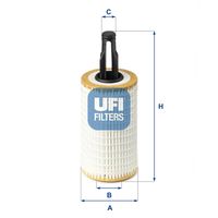 UFI 2517200 - Filtro de aceite