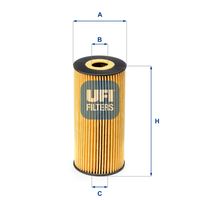 UFI 2516600 - Filtro de aceite