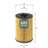 UFI 2514400 - Filtro de aceite
