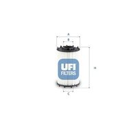 UFI 2525900 - Filtro de aceite