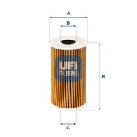 UFI 2522300 - Filtro de aceite