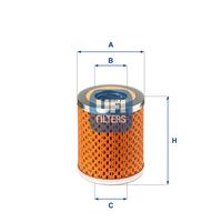 UFI 25.413.00 - Filtro de aceite
