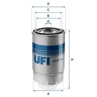 UFI 24.011.00 - Filtro combustible
