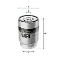 UFI 24.021.00 - Filtro combustible