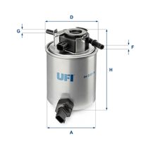 UFI 24.020.01 - Filtro combustible