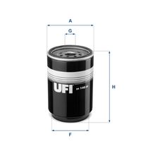 UFI 24.146.00 - Filtro combustible