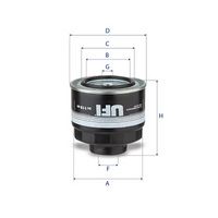 UFI 2439200 - Filtro combustible