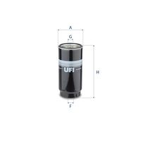UFI 2427300 - Filtro combustible