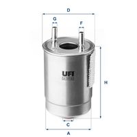 UFI 2414700 - Filtro combustible