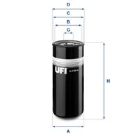 UFI 2412000 - Filtro combustible
