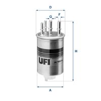 UFI 2418800 - Filtro combustible