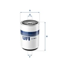 UFI 2413800 - Filtro combustible