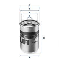 UFI 2430700 - Filtro combustible