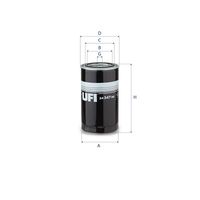 UFI 2434700 - Filtro combustible
