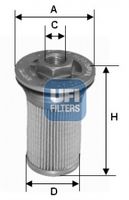 UFI 2666800 - Filtro combustible