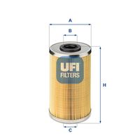 UFI 2669400 - Filtro combustible
