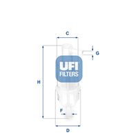 UFI 3101300 - Filtro combustible