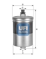 UFI 3156300 - Filtro combustible