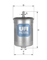 UFI 3157000 - Filtro combustible