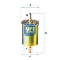 STARK SKFF0870152 - Filtro combustible