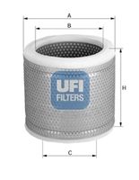 UFI 2706200 - Filtro de aire
