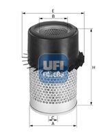 UFI 2745600 - Filtro de aire