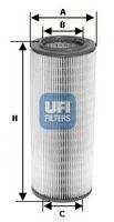 UFI 2752700 - Filtro de aire