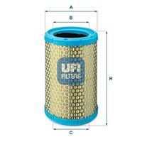 UFI 2727300 - Filtro de aire