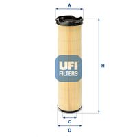 UFI 2758600 - Filtro de aire