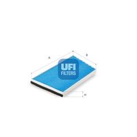UFI 3413100 - Filtro, aire habitáculo - ARGENTIUM