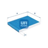 UFI 3417000 - Filtro, aire habitáculo - ARGENTIUM